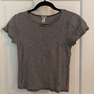 Forever 21 Striped Crop Top